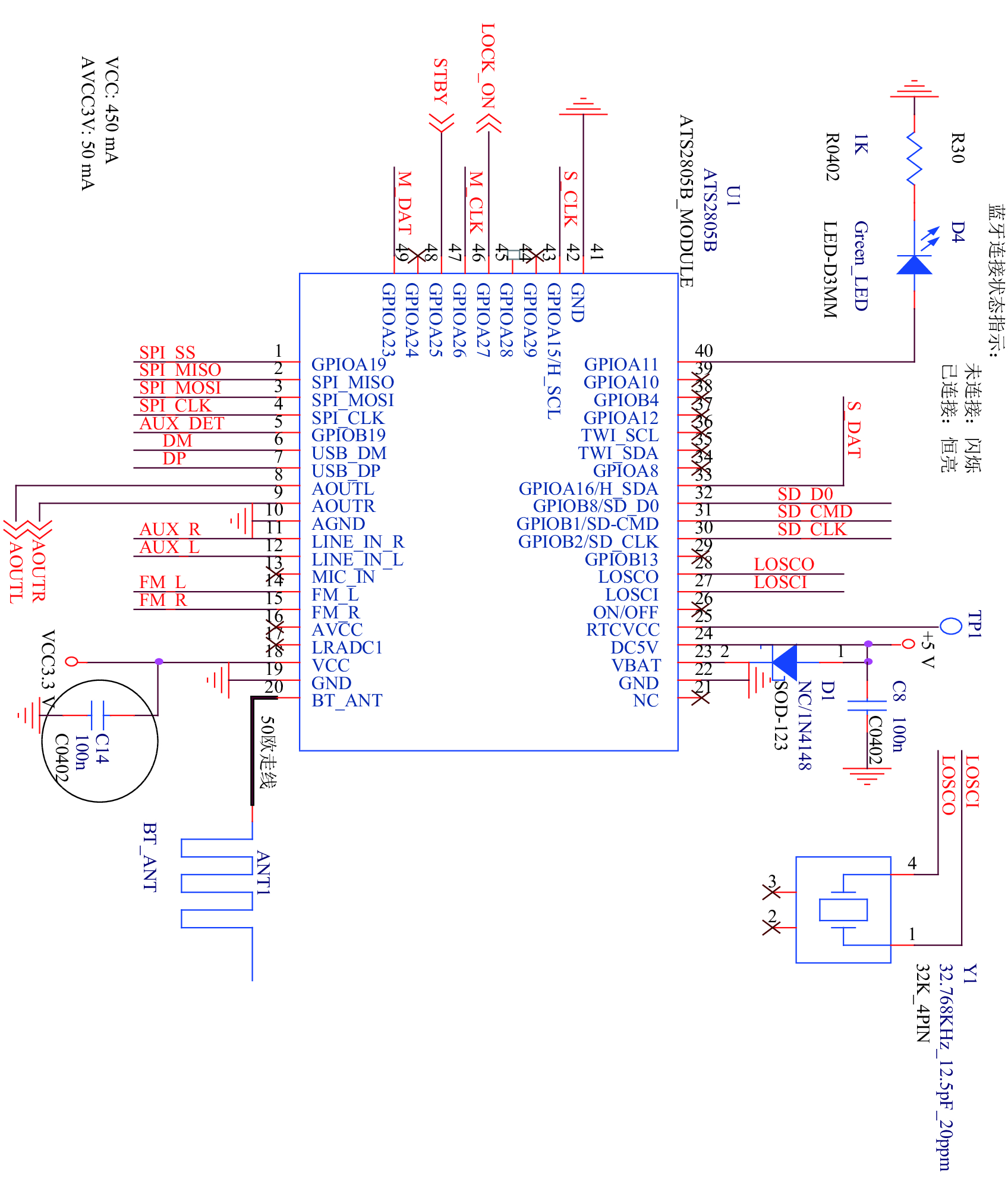 2.4 adc按键读取蓝牙